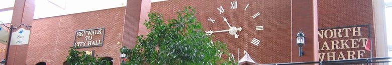 れんがの建物写真